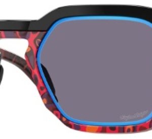 Lunettes de soleil OAKLEY HSTN SQ Polished Black – verres Prizm Sapphire Alt