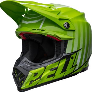 Casque BELL Moto-9S Flex – Sprint Matte/Gloss Green/Black