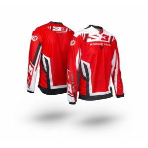 Maillot S3 Racing Team enfant rouge/noir