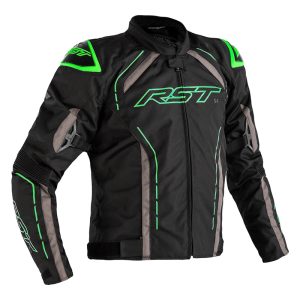 Veste RST S-1 textile – noir/gris/vert fluo