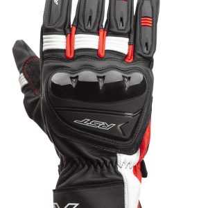 Gants RST Pilot CE cuir – noir//blanc