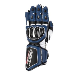 Gants RST TracTech Evo 4 cuir – bleu/blanc/noir