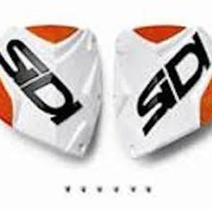 Plaque tibiale SIDI Crossfire 2 blanc/orange