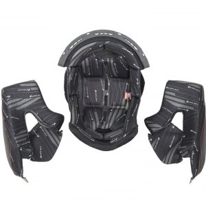 Coiffe et mousses de joues UFO casque Aries