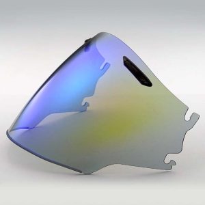 Écran ARAI Super Adsis MZ irridium pour casque Jet – bleu