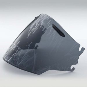 Écran ARAI Super Adsis MZ pour casque Jet – fumé foncé