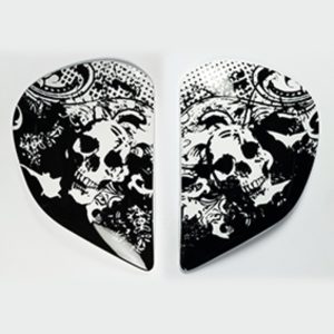 PLATINE Écran ARAI SAJ THRILL WHITE CASQUE INTEGRAL