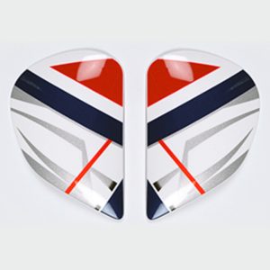 PLATINE Écran ARAI SAJ SUPERSTAR RED CASQUE INTEGRAL