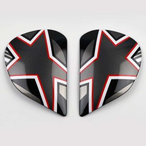 PLATINE Écran ARAI SAJ STARFLAG 2 RED CASQUE INTEGRAL