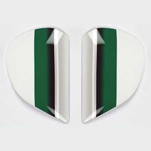 Plaques pivot ARAI Super AdSis J (LRS) Flag ITA 2015 pour casques Chaser-V/Chaser-V PRO