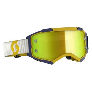 Masque SCOTT Fury – Jaune/Bleu – Écran Jaune chrome works