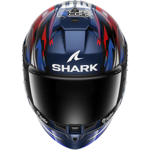 SHARK Casque Skwal Cup Replica Zarco GP de France Bleu / Chrome / Rouge