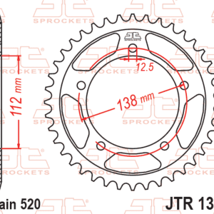Couronne JT SPROCKETS acier standard – 520