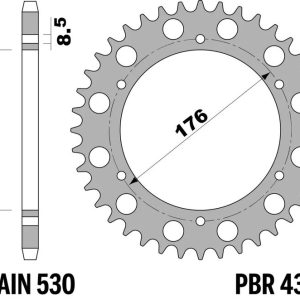 Couronne PBR acier standard – 530