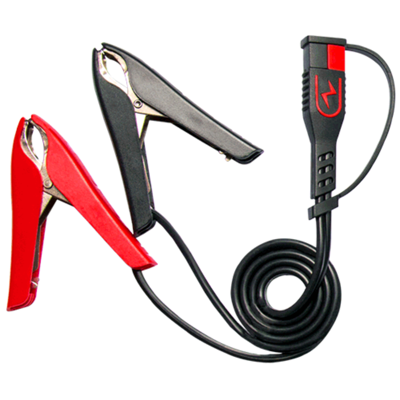 Cable CL02 BS BATTERY pinces "croco" isolées