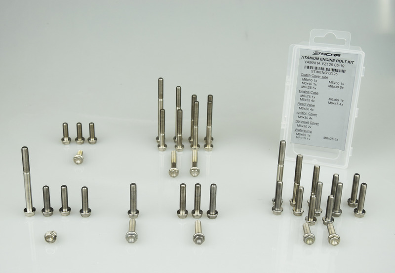 Visserie moteur SCAR titane