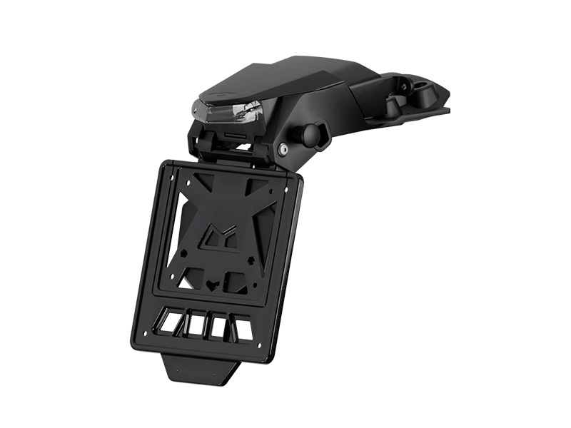 Feu arrière LED sur support de plaque RACETECH Integra - noir