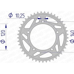 Couronne AFAM alu standard – 520
