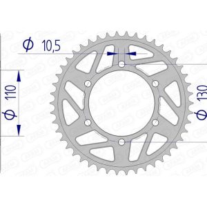 Couronne AFAM alu standard – 520