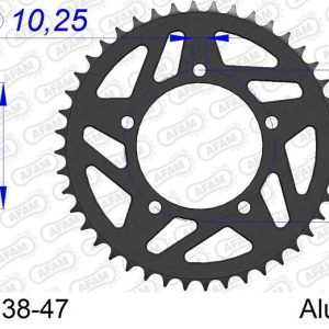 Couronne AFAM alu standard – 520