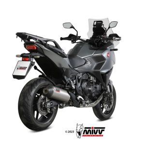 Silencieux MIVV Oval Carbon Cap titane