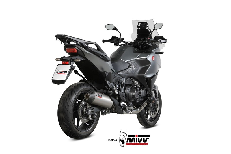 Silencieux MIVV Oval Carbon Cap titane
