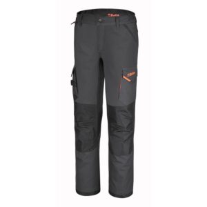 Pantalon de travail BETA 7818G à multiples poches en tissu élastique – gris