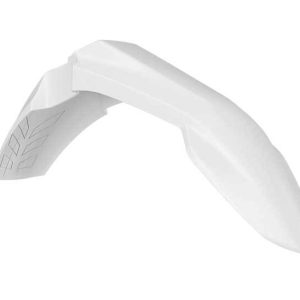 Garde-boue avant ventilé RACETECH – blanc