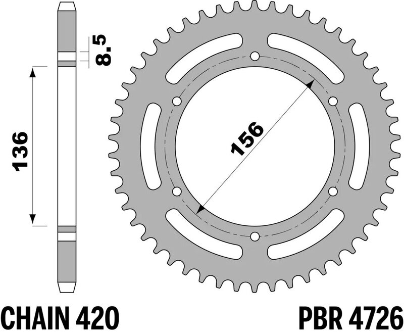 Couronne PBR acier standard - 420