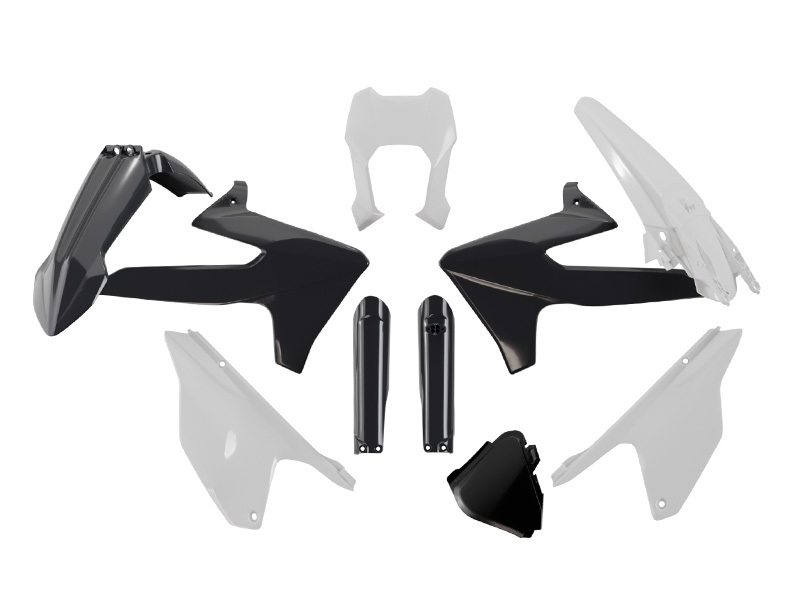 Kit plastique RACETECH 7 pièces - couleur origine