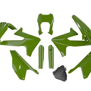Kit plastique RACETECH 7 pièces – vert