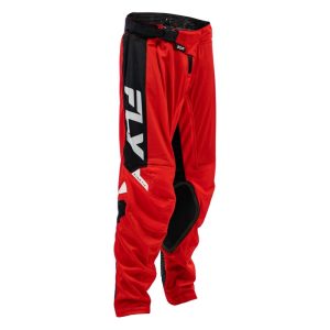 Pantalon enfant FLY RACING Kinetic Mesh – rouge/noir/blanc