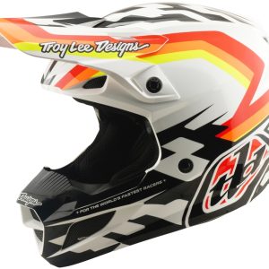 Casque TROY LEE DESIGNS SE5 Polycarbonate Mips – Dash orange
