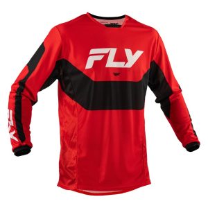 Maillot FLY RACING Kinetic Mesh – rouge/noir/blanc