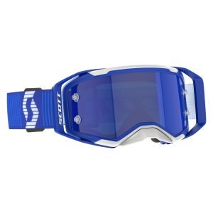Masque SCOTT Prospect 2.0 – bleu/blanc écran Blue Chrome Works