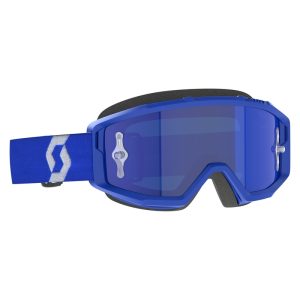 Masque SCOTT Primal Chrome – bleu/blanc écran Blue Chrome Works