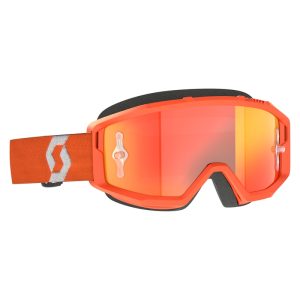 Masque SCOTT Primal Chrome – orange/blanc écran Orange Chrome Works