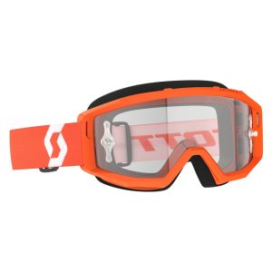 Masque SCOTT Primal – orange/blanc écran clair Works