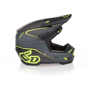 Casque 6D ATR-3 Zone Jaune Matt FIM