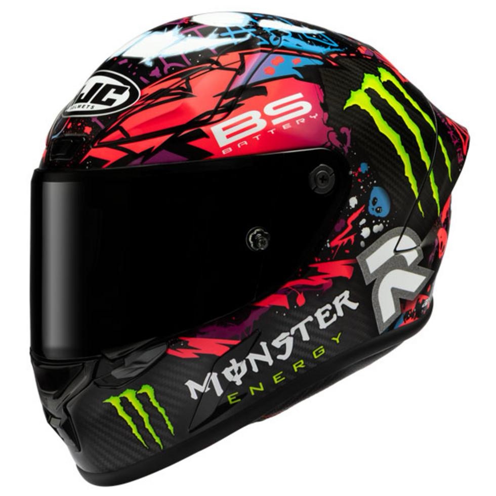 Casque HJC RPHA 1 V2 Carbon Funky Diablo Fabio Quartararo – Édition Limitée