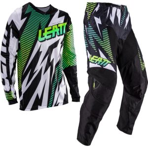 Ensemble Motocross LEATT Ride Kit 3.5 V26 Blanc / Noir / Vert