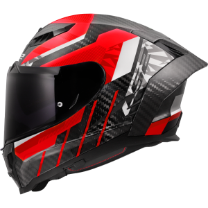 Casque LS2 FF807 DRAGON TRAX RED