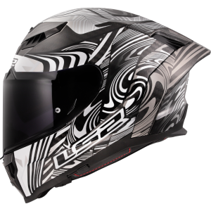 Casque LS2 FF807 DRAGON ENTHUM SILVER
