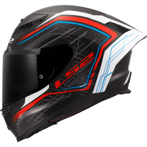 Casque LS2 FF807 DRAGON SUBIC WHITE BLUE RED