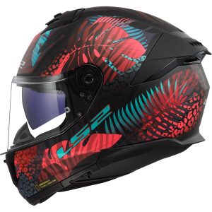 Casque LS2 FF808 STREAM II JUNGLE M.BLACK PINK BLUE-06
