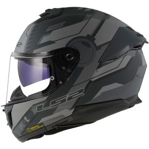 Casque LS2 FF808 STREAM II SHADOW M.TITANIUM GREY-06