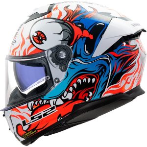 Casque LS2 FF808 STREAM II INFERNO WHITE BLUE-06