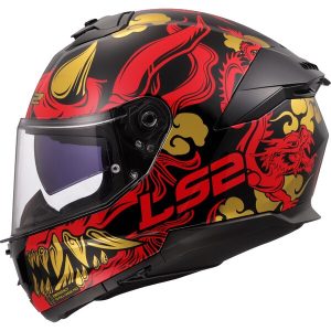 Casque LS2 FF808 STREAM II DRAKO BLACK RED-06