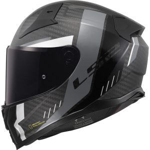 Casque LS2 FF811 VECTOR II C GRID MATT BLACK GREY-06