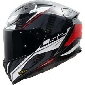 Casque LS2 FF811 VECTOR II C SAVAGE WHITE RED GREY-06